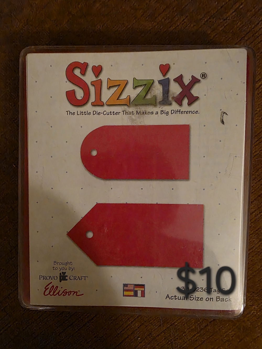 Sizzix Red Tag Die-Cutter Pack